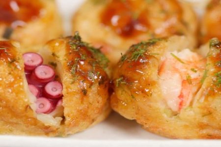 Takoyaki Jepang Asli Isi Gurita